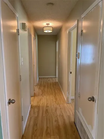 wooden floor in a gallery