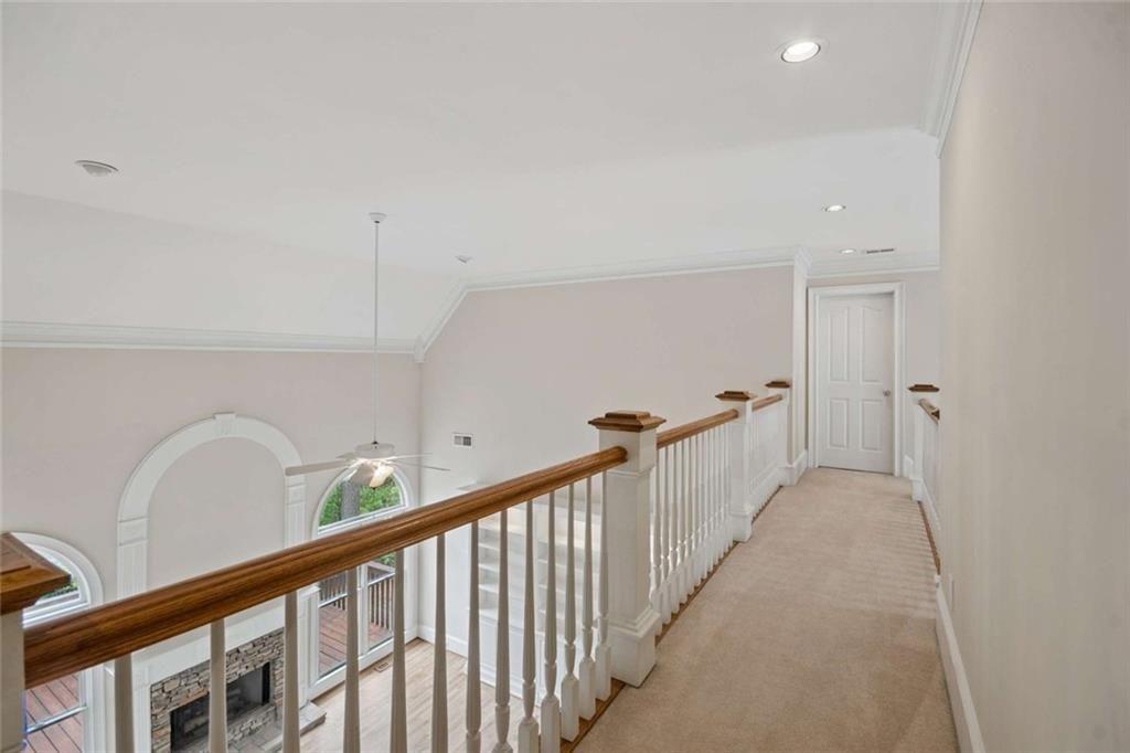 2628 High Street Southwest Conyers, GA 30094 - Photo 29 of 53 a view of a hallway with a stairs