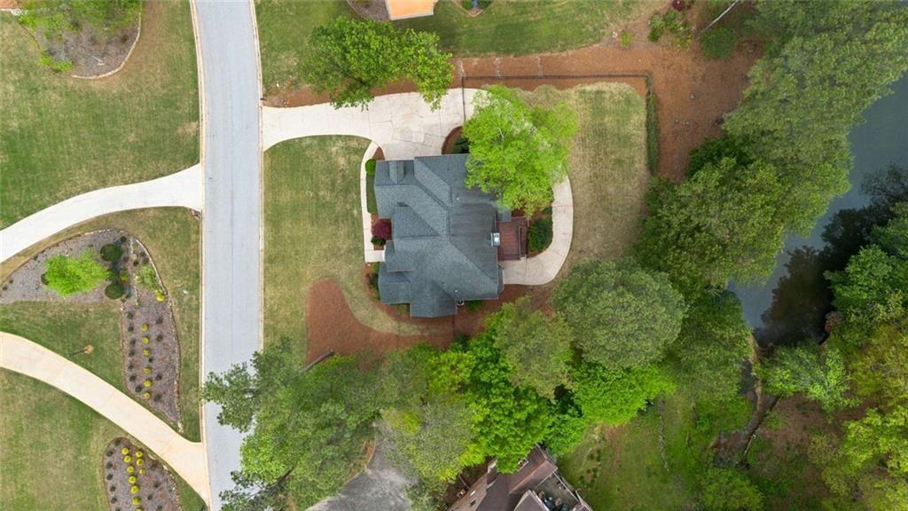 2628 High Street Southwest Conyers, GA 30094 - Photo 47 of 53 an aerial view of a garden
