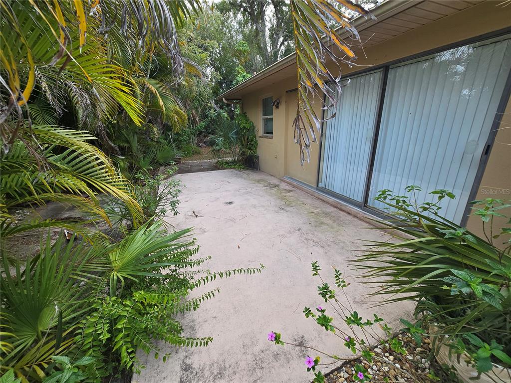 22200 Oneida Avenue Port Charlotte, FL 33952 - Photo 23 of 26 a view of a backyard with plants