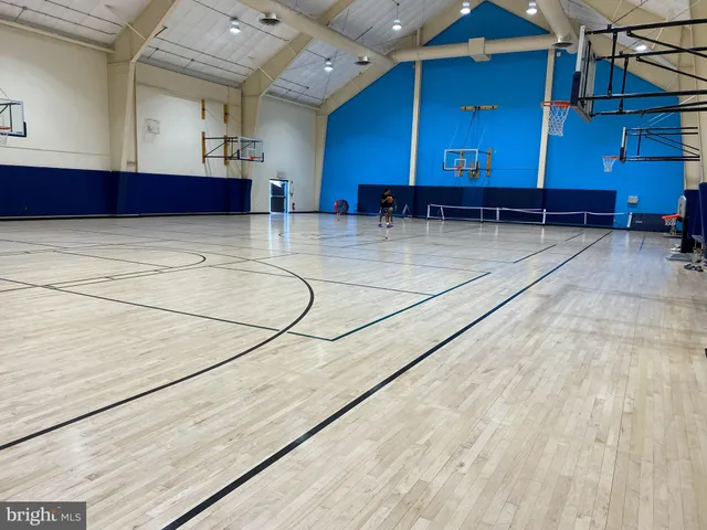 a view of a park with a lake view