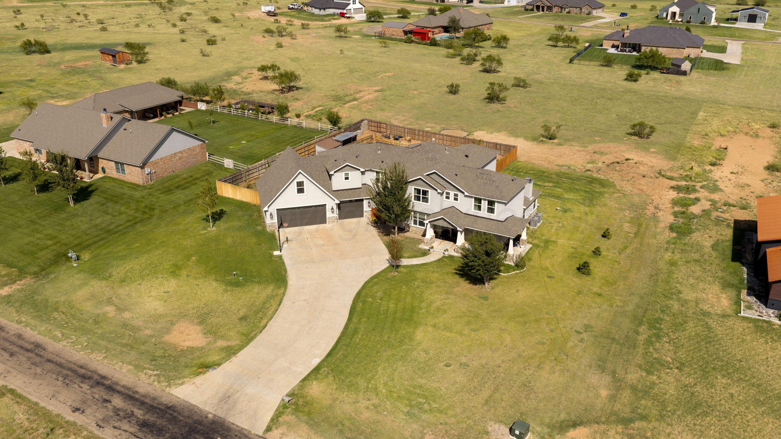13341 Wandering Road Amarillo, TX 79118 - Photo 5 of 57 Aerial view 1