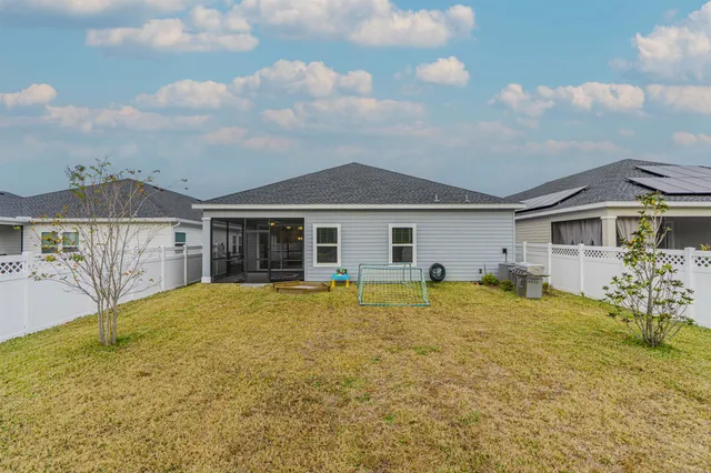 a view of outdoor space with lots of trees