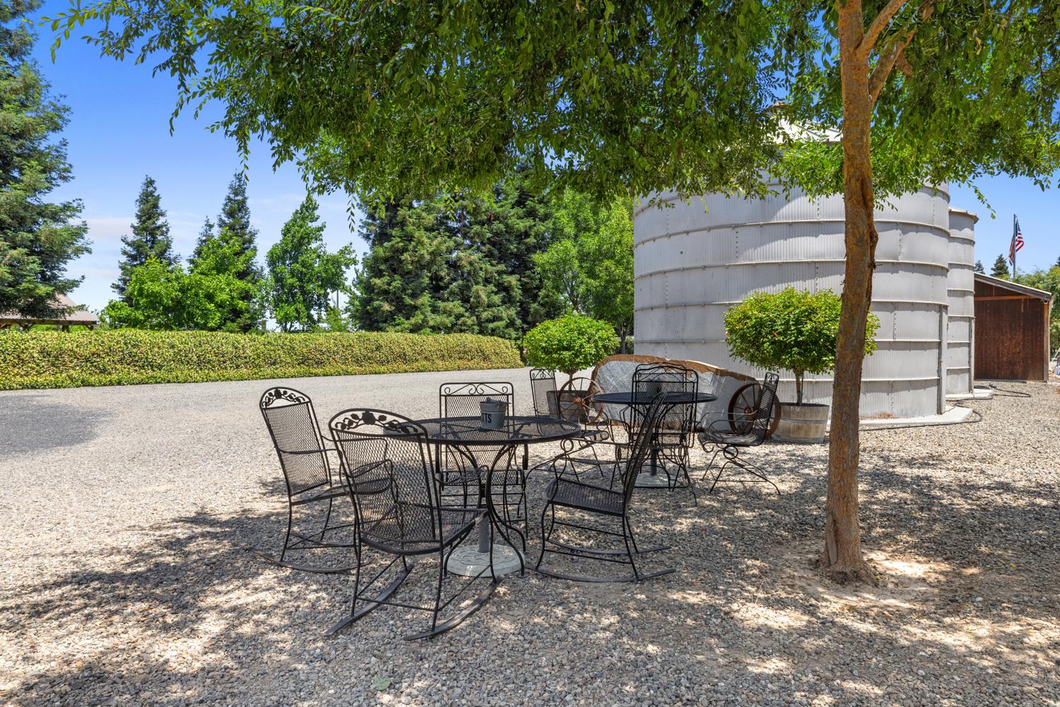 4742 Crow Road Oakdale, CA 95361 - Photo 50 of 95 a view of an outdoor space with table and chair