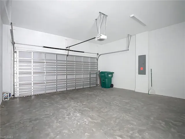 a view of a room with an empty space