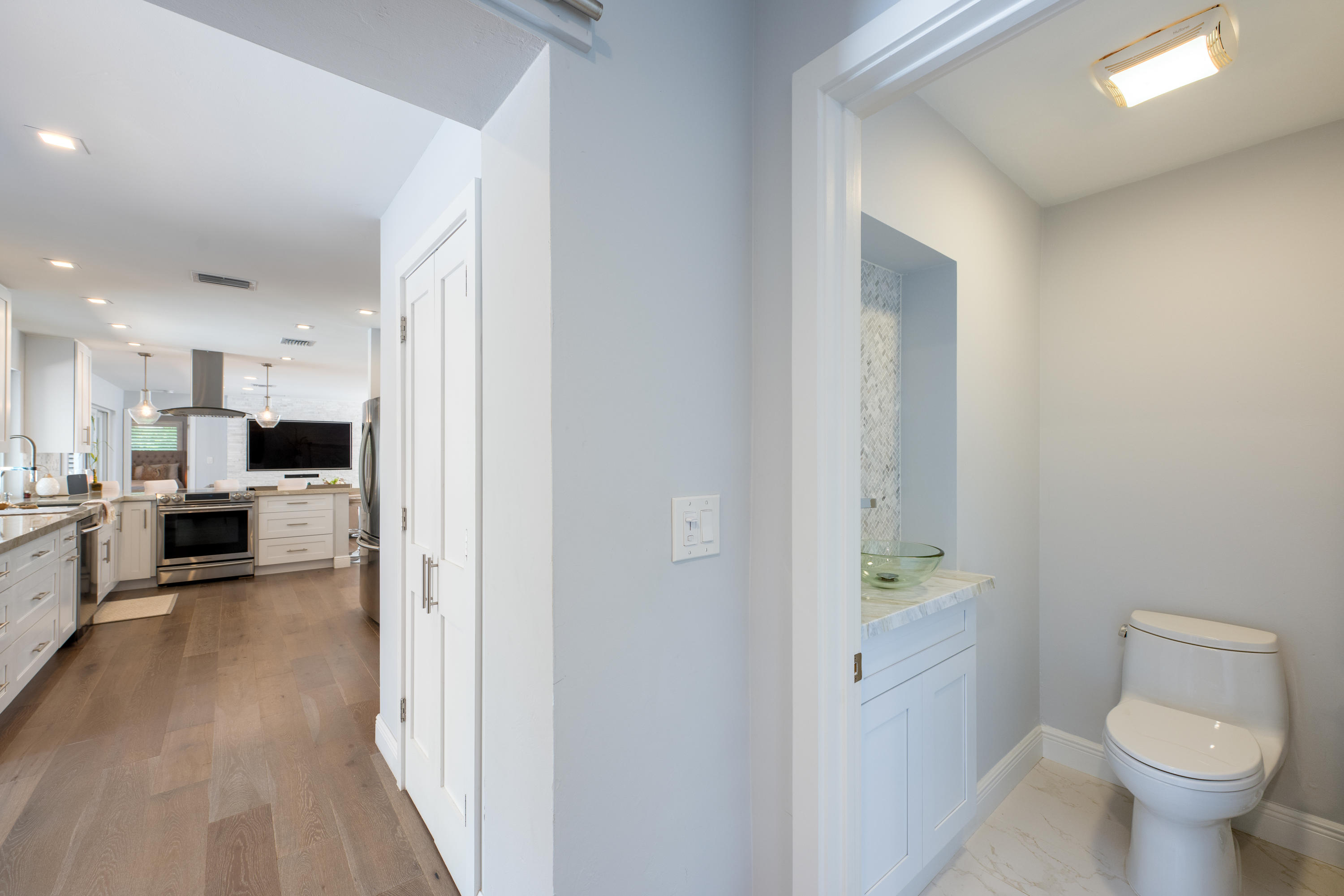 757 Southwest 7th Street Boca Raton, FL 33486 - Photo 15 of 48 Half-Bath-To-Kitchen