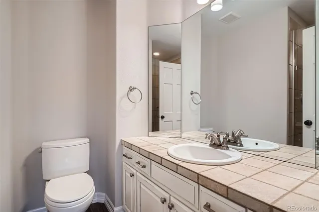 a bathroom with a sink and a toilet