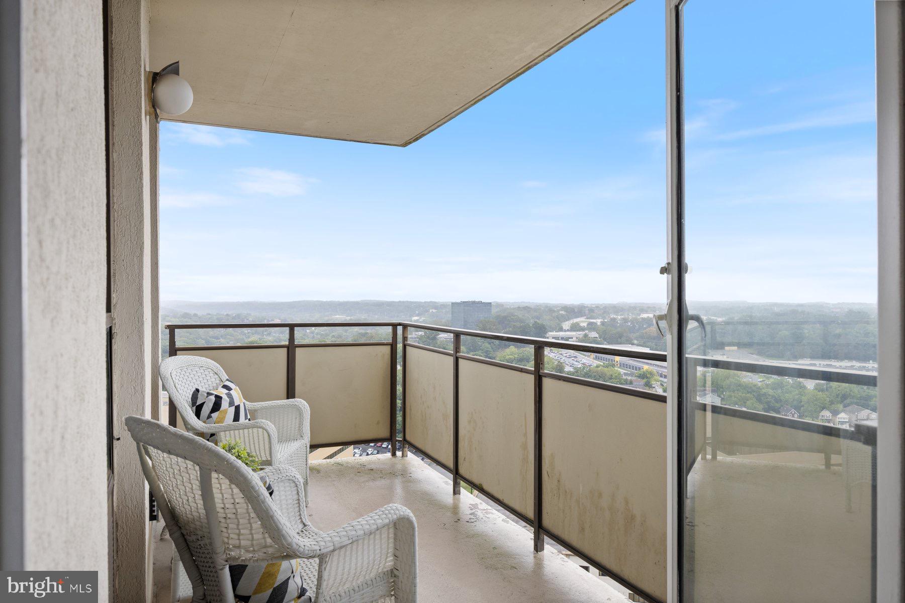 205 East Joppa Road, Unit 2403 Towson, MD 21286 - Photo 9 of 48 a view of a balcony