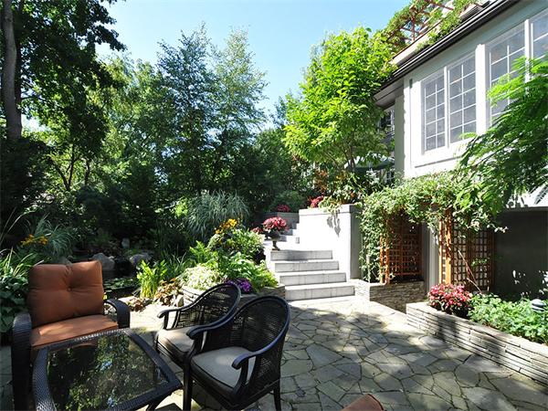 45 Parley Avenue Boston, MA 02130 - Photo 28 of 28 a view of a chair and tables in the backyard of a house