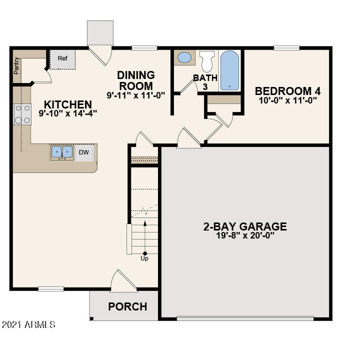 3689 East Koval Road Kingman, AZ 86409 - Photo 1 of 3 1802_1stFlr_Mod_678x678