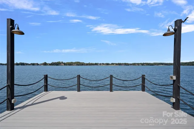 a view of a terrace with outdoor seating