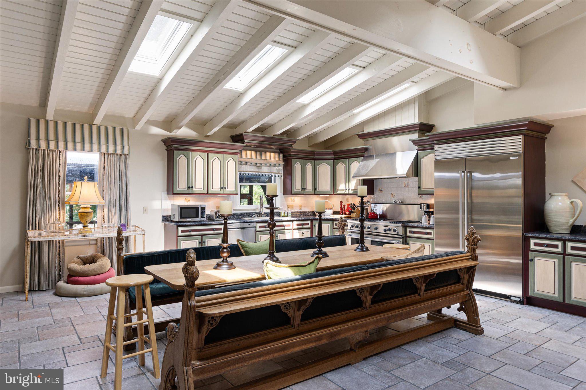 1455 Cayots Corner Road Chesapeake City, MD 21915 - Photo 104 of 141 a outdoor kitchen with a stove and a refrigerator