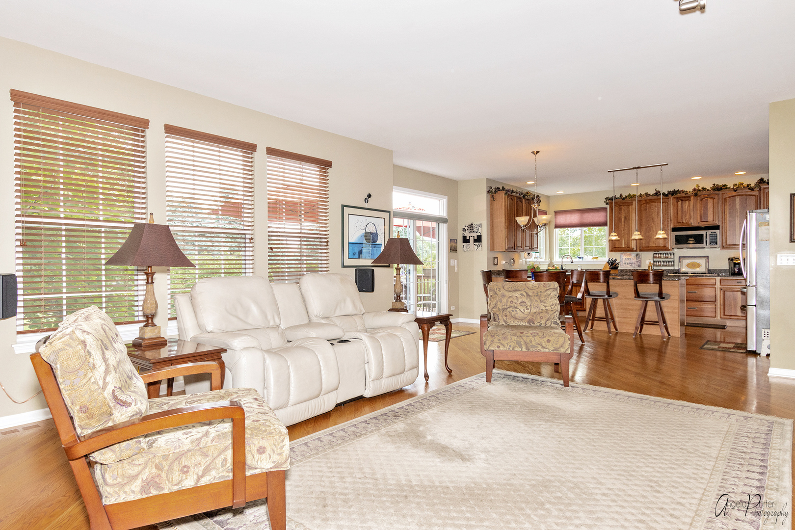 398 Sterling Circle Cary, IL 60013 - Photo 19 of 68 a living room with furniture and a large window
