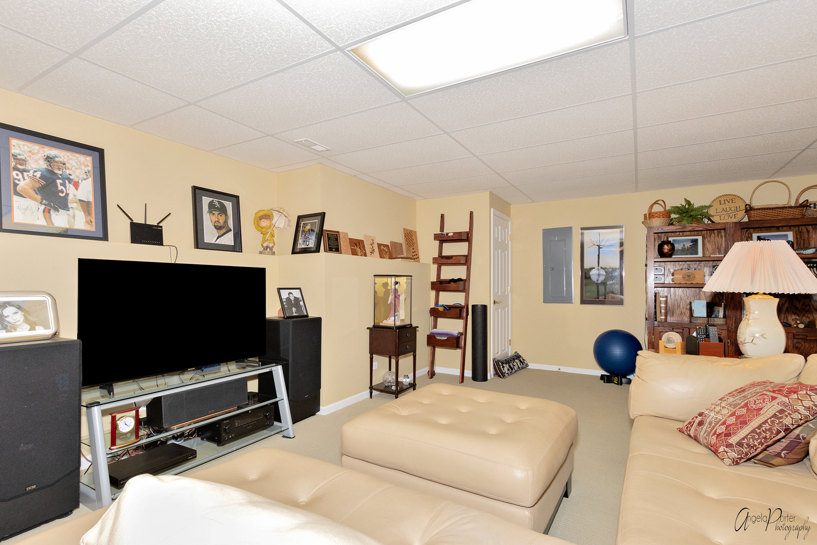 398 Sterling Circle Cary, IL 60013 - Photo 45 of 68 a bedroom with a bed and a flat screen tv