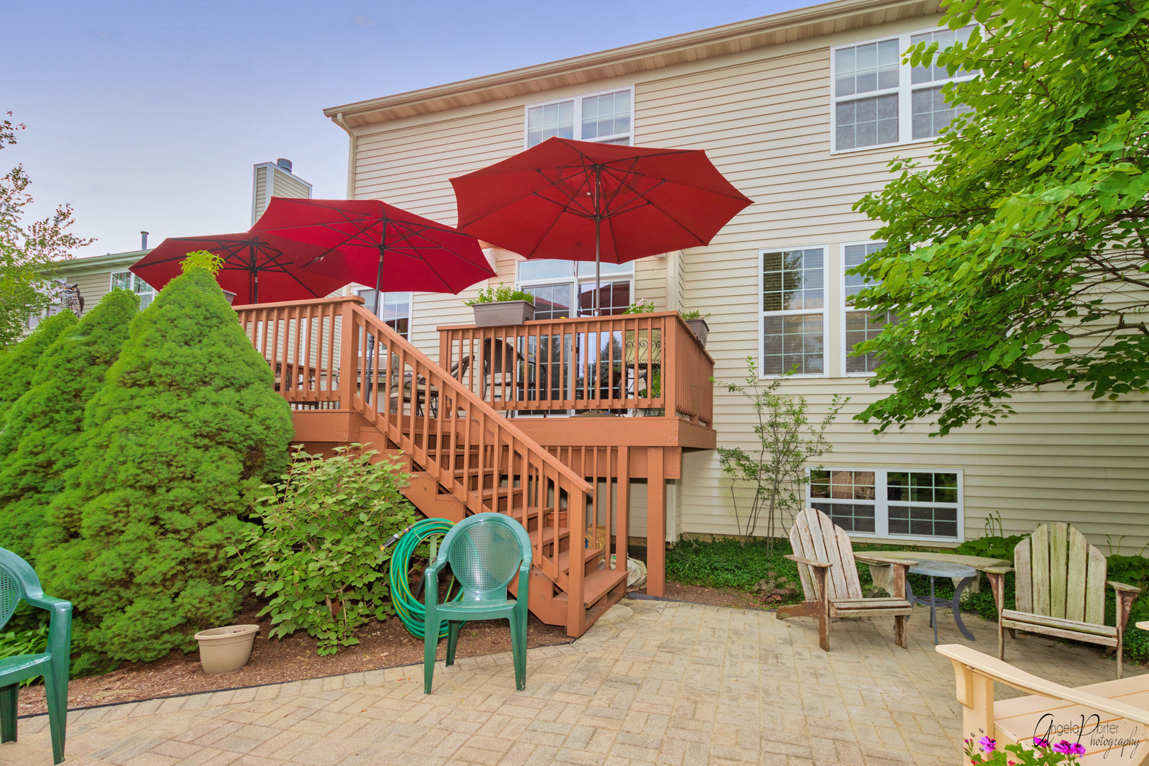 398 Sterling Circle Cary, IL 60013 - Photo 55 of 68 a view of a house with backyard and sitting area