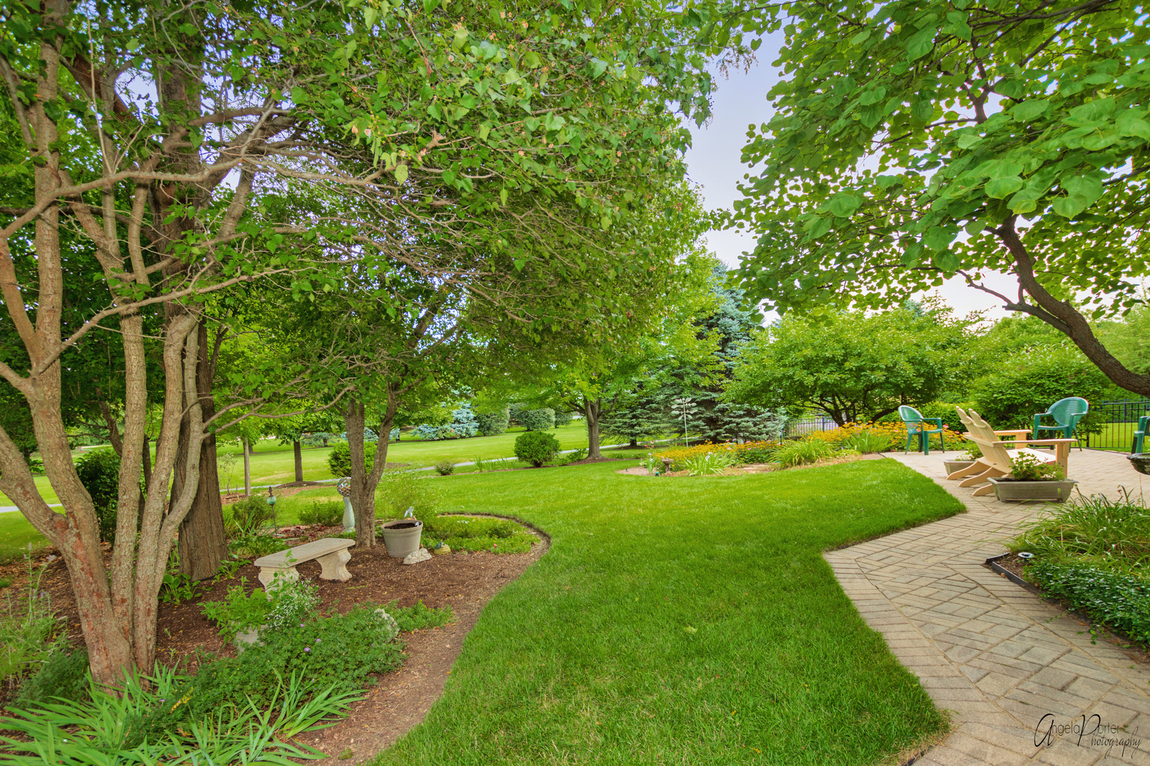 398 Sterling Circle Cary, IL 60013 - Photo 59 of 68 a green field with lots of trees in it