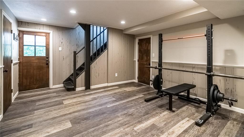2814 Graham Boulevard Pittsburgh, PA 15235 - Photo 22 of 25 a view of entryway with wooden floor and stairs