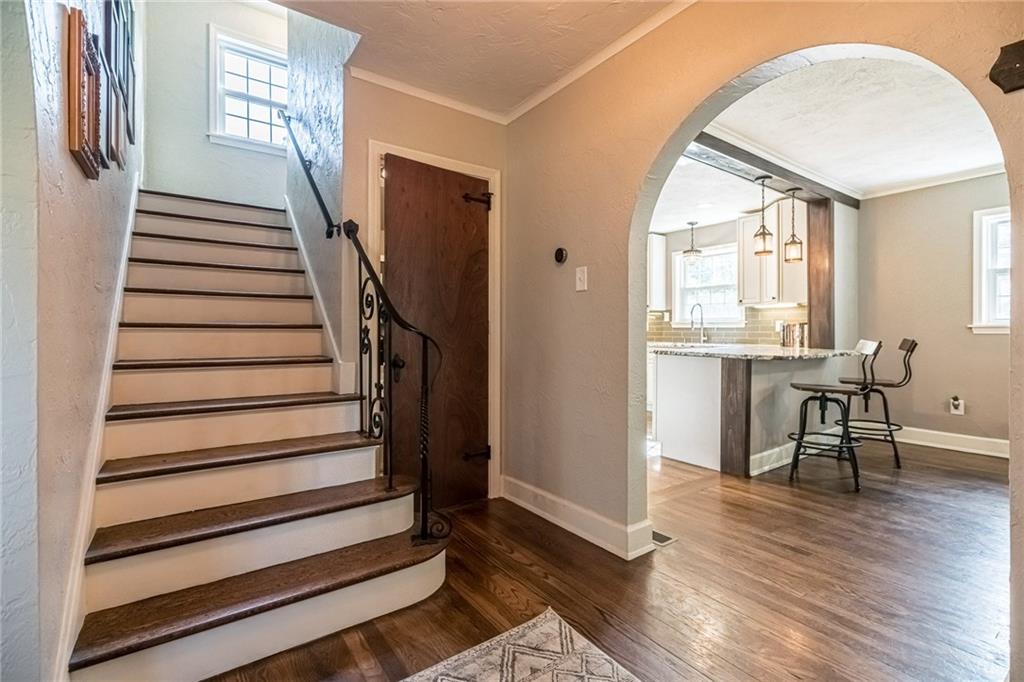 2814 Graham Boulevard Pittsburgh, PA 15235 - Photo 7 of 25 a view of entryway with wooden floor and windows