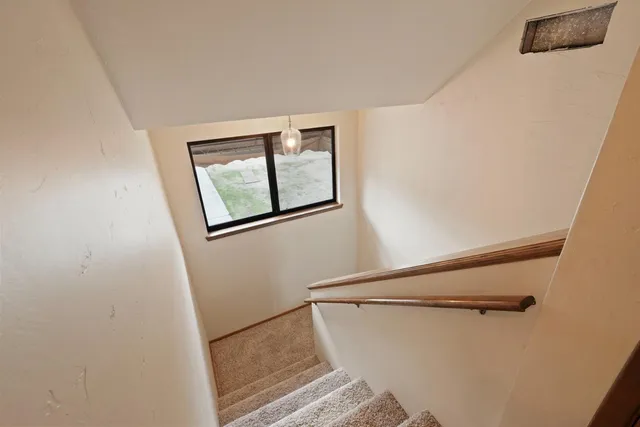 a close up of a wall