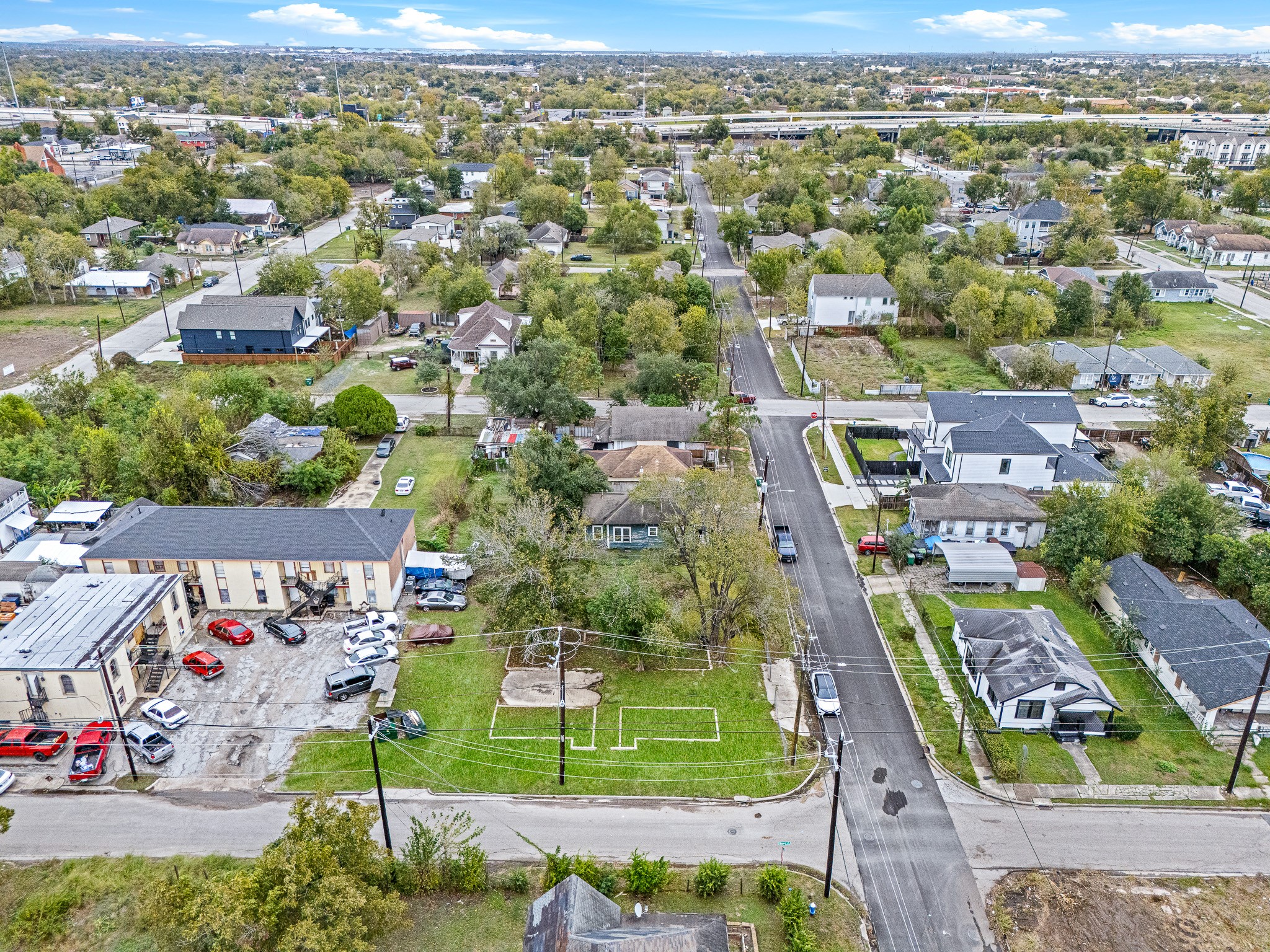 0 Sumpter Street Houston, TX 77026 - Photo 15 of 15 an aerial view of residential houses with outdoor space