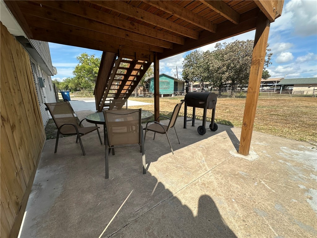 201 Volpe Circle Gregory, TX 78374 - Photo 27 of 29 a view of outdoor space with seating