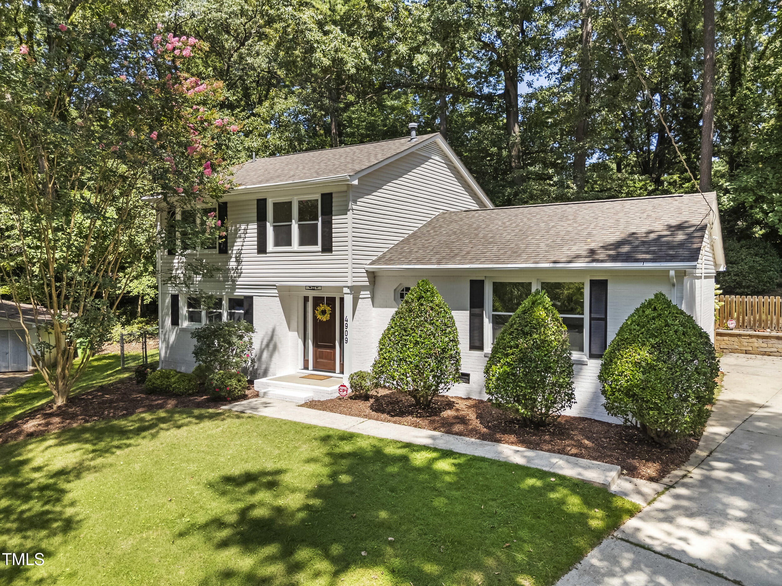 4909 Baylor Court Raleigh, NC 27609 - Photo 36 of 43 FRONT SIDE 2_dji_fly_20250724_112828_001