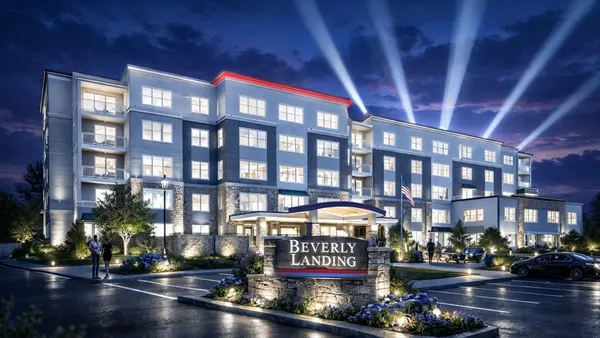 a sign on the side of a building