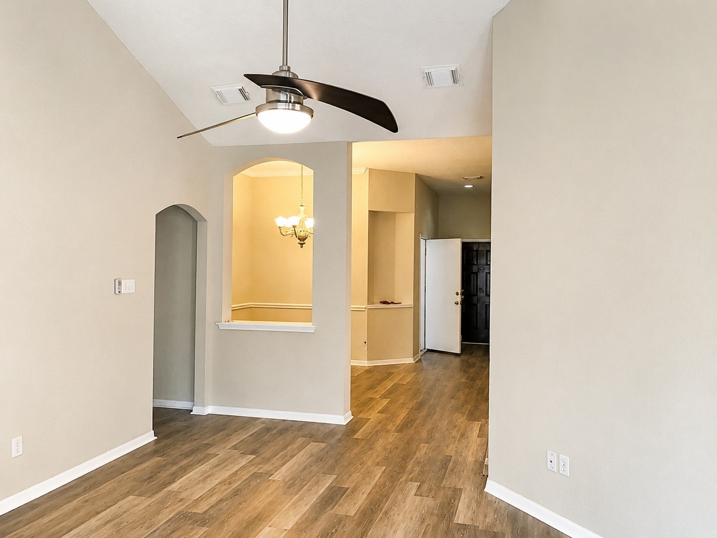 155 South Delta Mill Circle Conroe, TX 77385 - Photo 7 of 15 Living and Dining Room Area