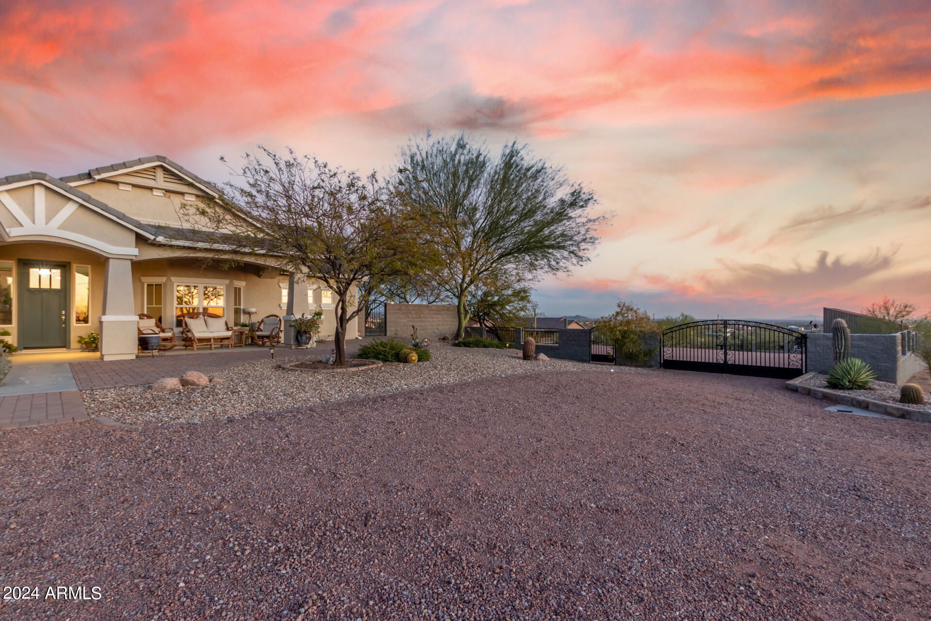 5169 North Idaho Road Apache Junction, AZ 85119 - Photo 16 of 107 South RV gate and entry