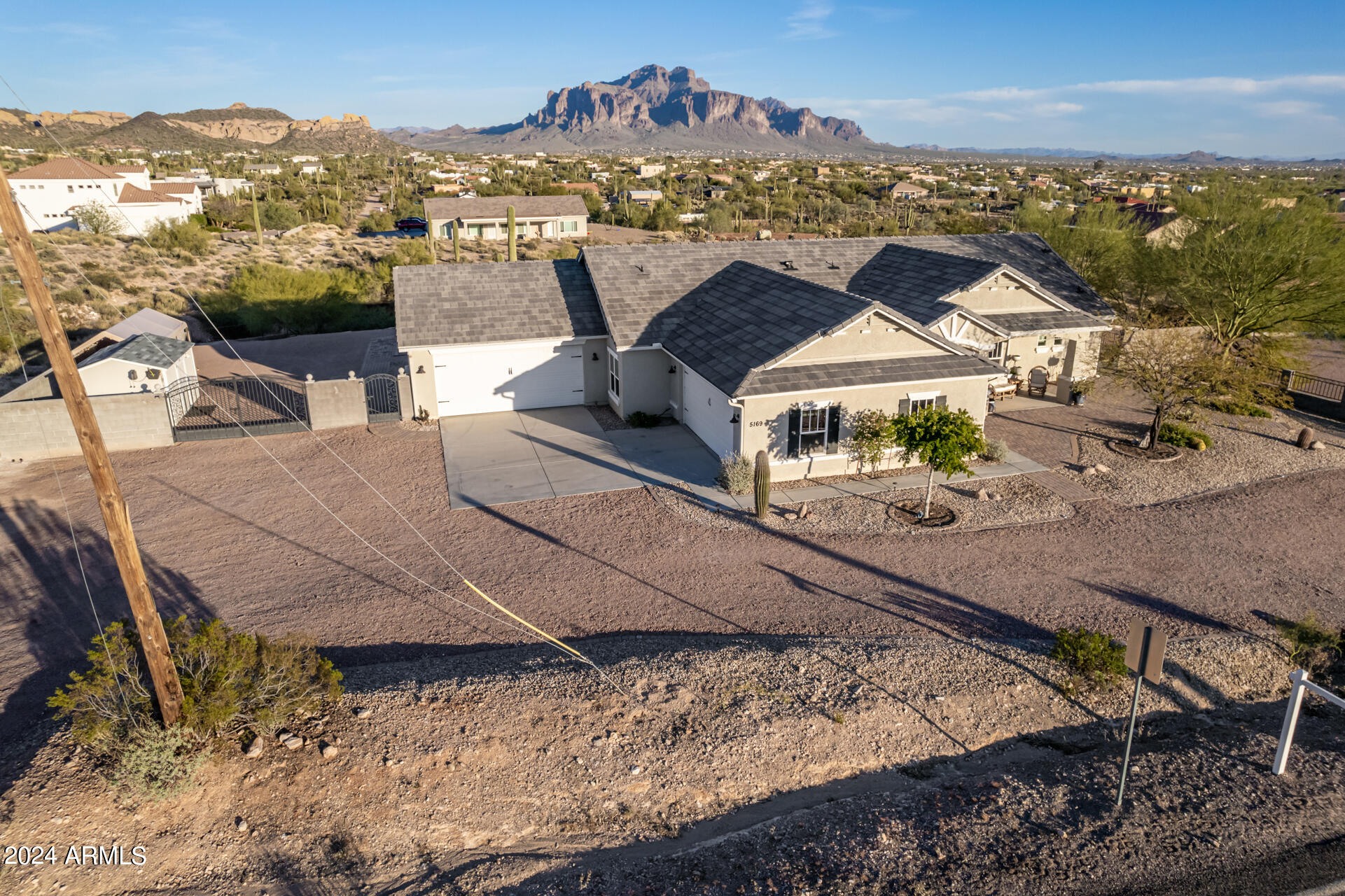5169 North Idaho Road Apache Junction, AZ 85119 - Photo 77 of 107 Aerial Front