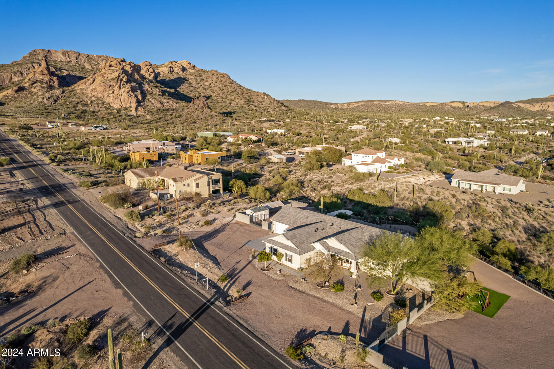 5169 North Idaho Road Apache Junction, AZ 85119 - Photo 89 of 107 Aerial Front