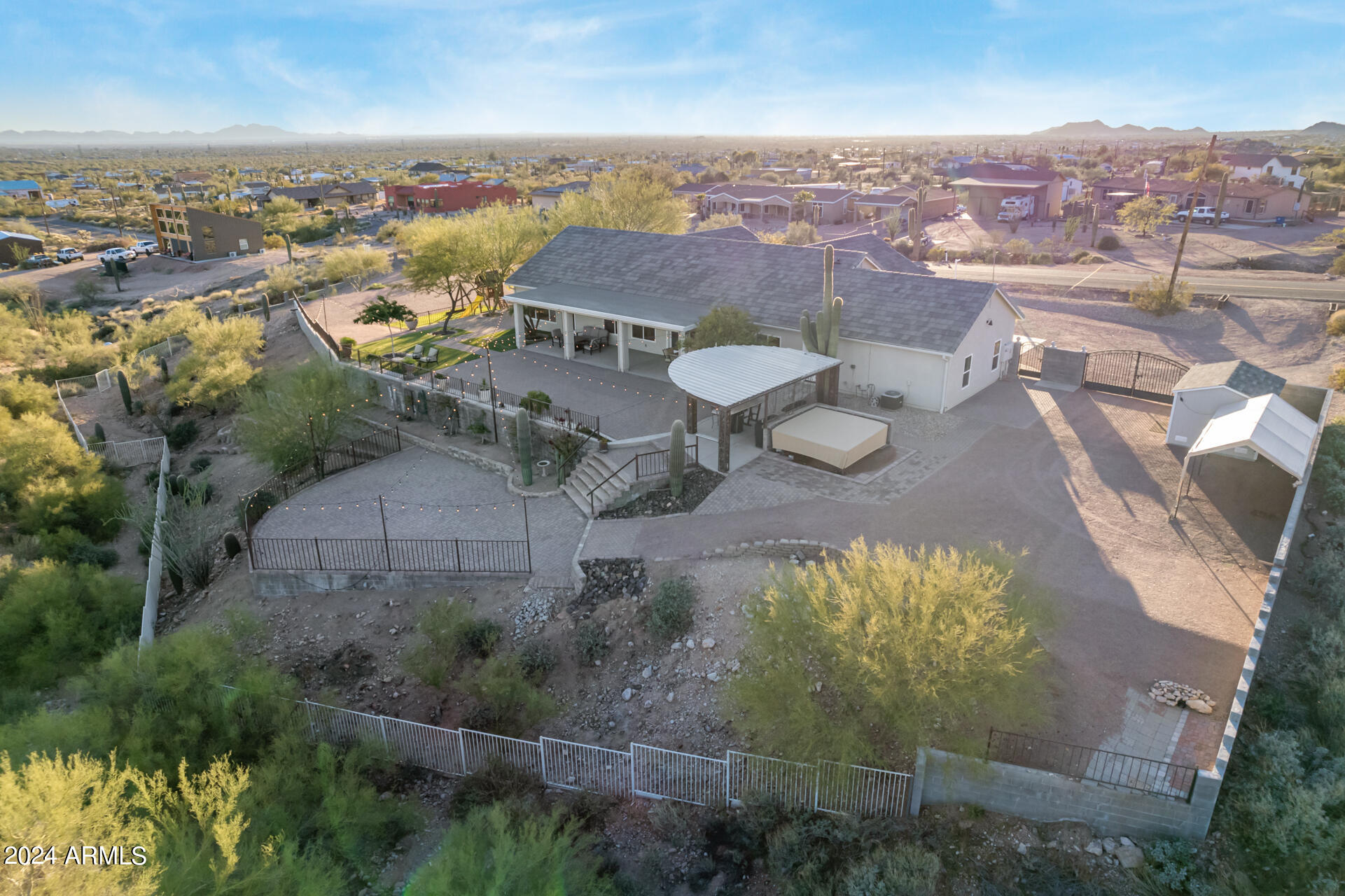 5169 North Idaho Road Apache Junction, AZ 85119 - Photo 93 of 107 Aerial North east side