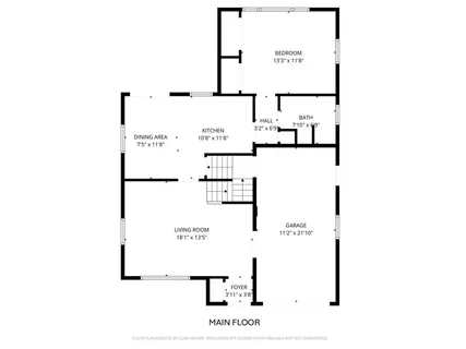 a picture of a bathroom with sink and mirror