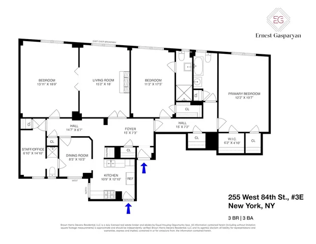$2,500,000 | 255 West 84th Street, Unit 3E | Upper West Side