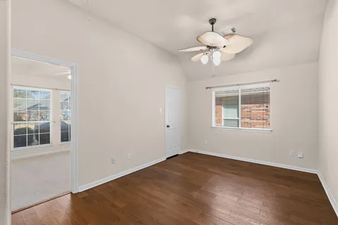 a window in an empty room