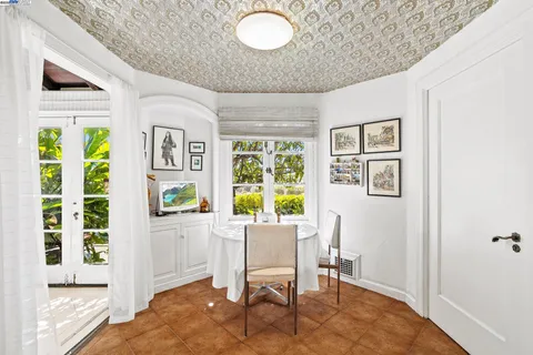 a outdoor space with patio furniture