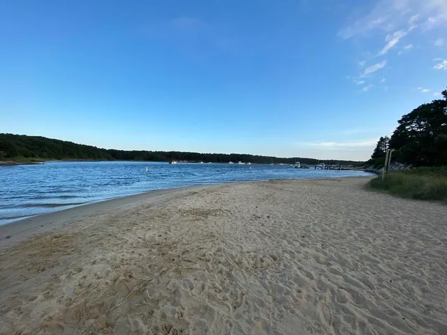 a view of an ocean beach