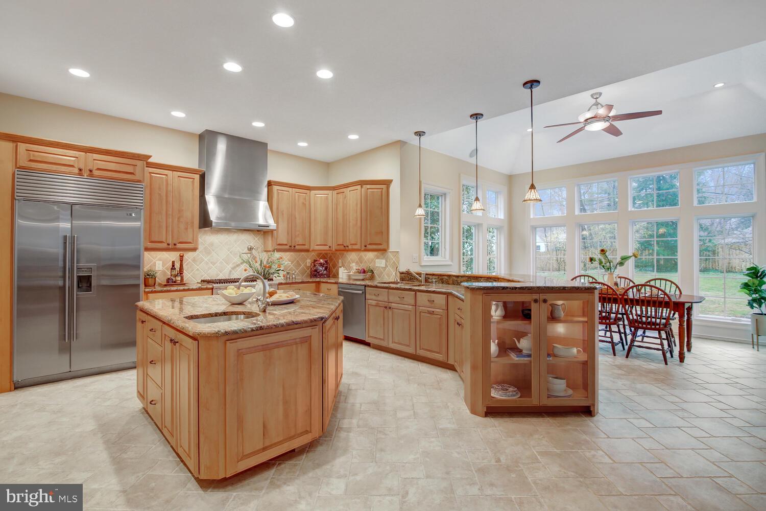 203 North Fairfield Road Devon, PA 19333 - Photo 14 of 38 Gourmet Kitchen with Radiant Floor Heat