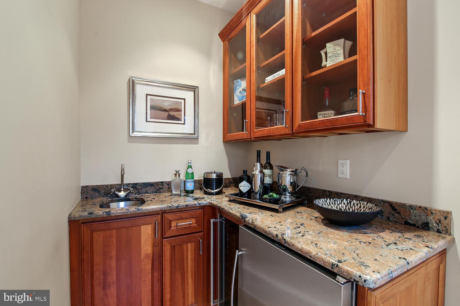 203 North Fairfield Road Devon, PA 19333 - Photo 6 of 38 Butler's Pantry with Wet Bar