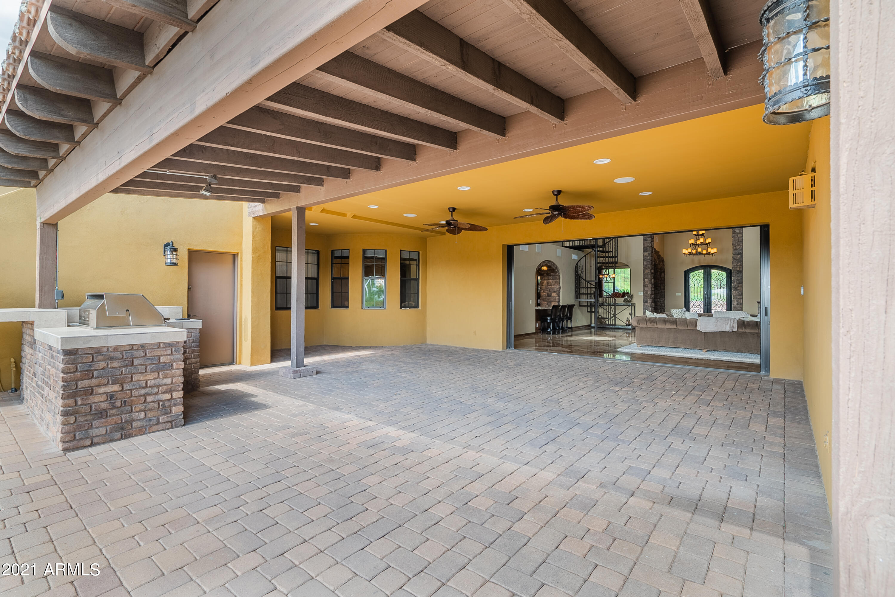 4211 North Pinnacle Ridge Mesa, AZ 85207 - Photo 46 of 53 Back Patio w/Outdoor Kitchen