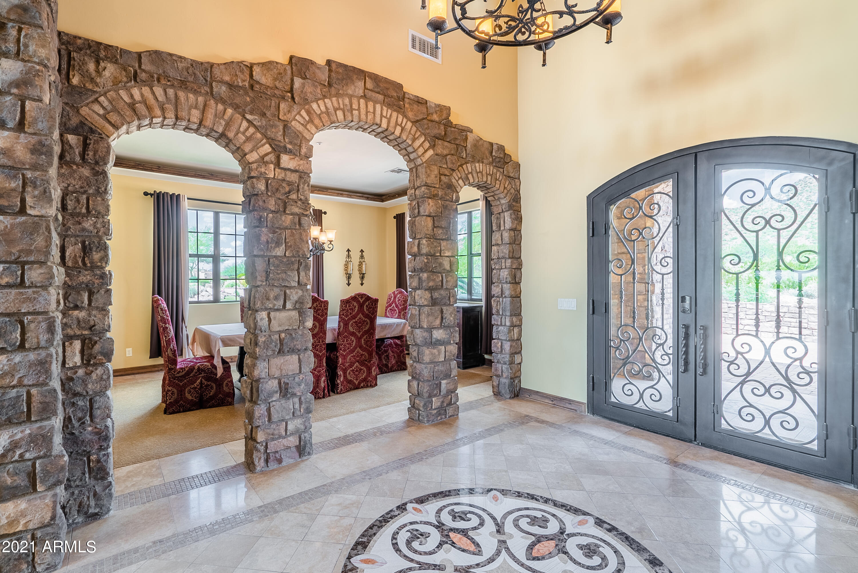 4211 North Pinnacle Ridge Mesa, AZ 85207 - Photo 5 of 53 Foyer to Dining