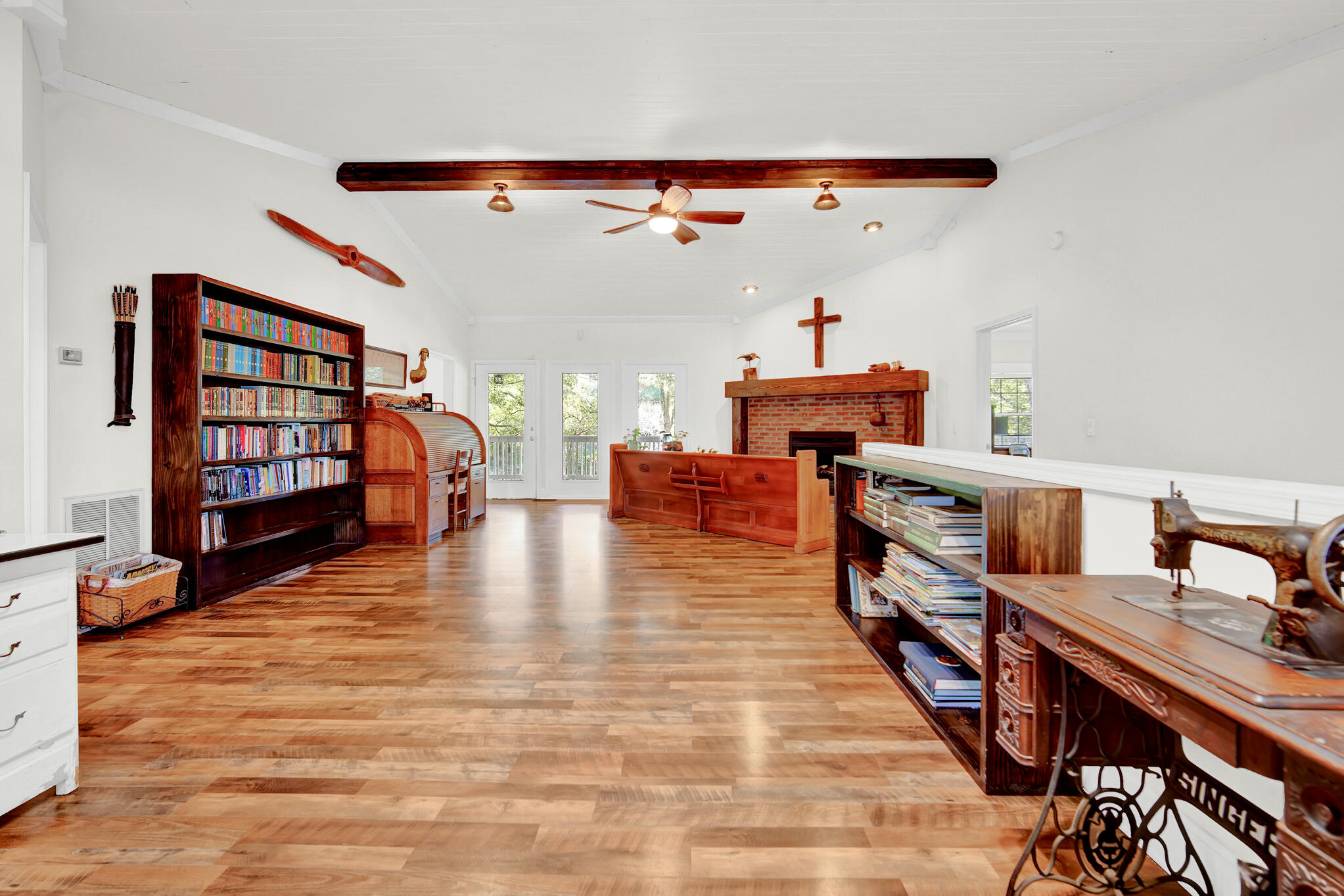 115 Steves Place Crestview, FL 32536 - Photo 7 of 66 a dining room with furniture and wooden floor