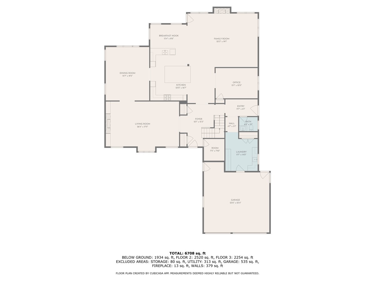 628 South County Line Road Hinsdale, IL 60521 - Photo 32 of 34 a picture of floor plan