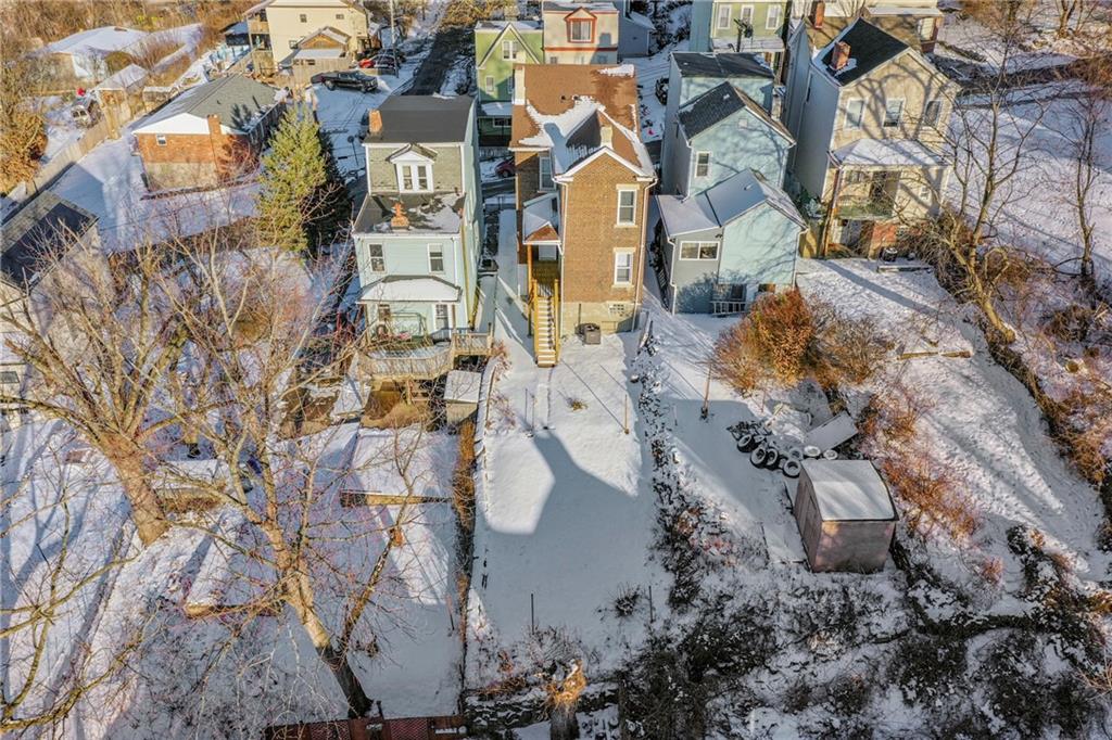 26 Yoder Street Pittsburgh, PA 15207 - Photo 30 of 30 an aerial view of residential houses with outdoor space