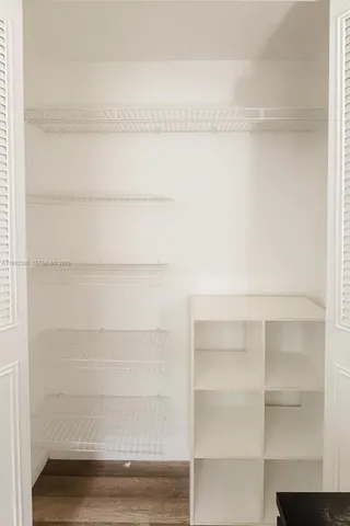 a view of a small space