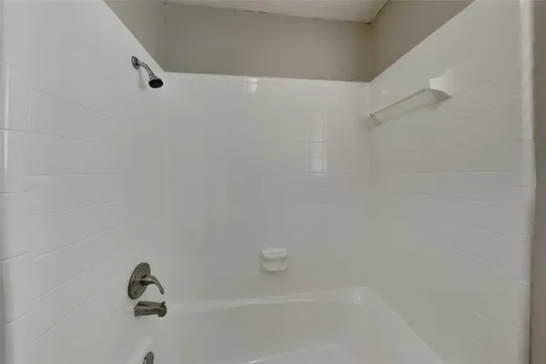 a close up of a shower