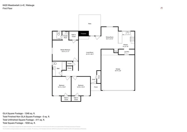 a picture of a floor plan