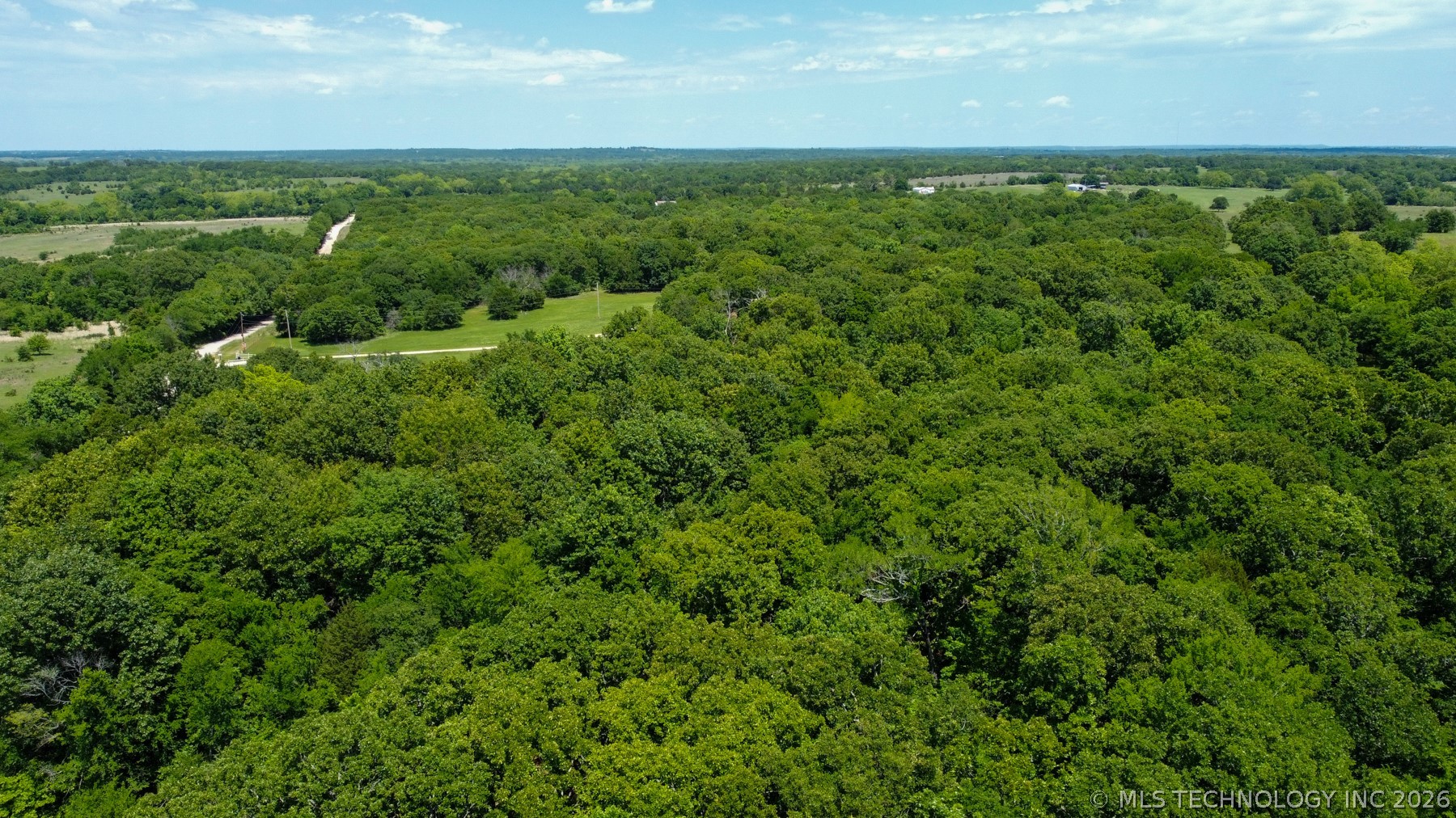 13248 North 3540th Road Maud, OK 74854 - Photo 21 of 98 Expansive wooded acreage featuring dense tree coverage