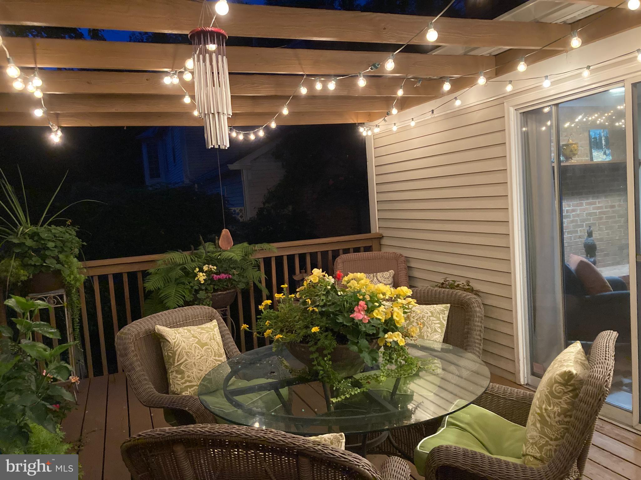 309 Opera Court Silver Spring, MD 20901 - Photo 24 of 49 Night view of deck