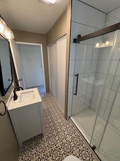 2479 Fordyce Road Ojai, CA 93023 - Photo 19 of 19 a bathroom with a sink and a shower